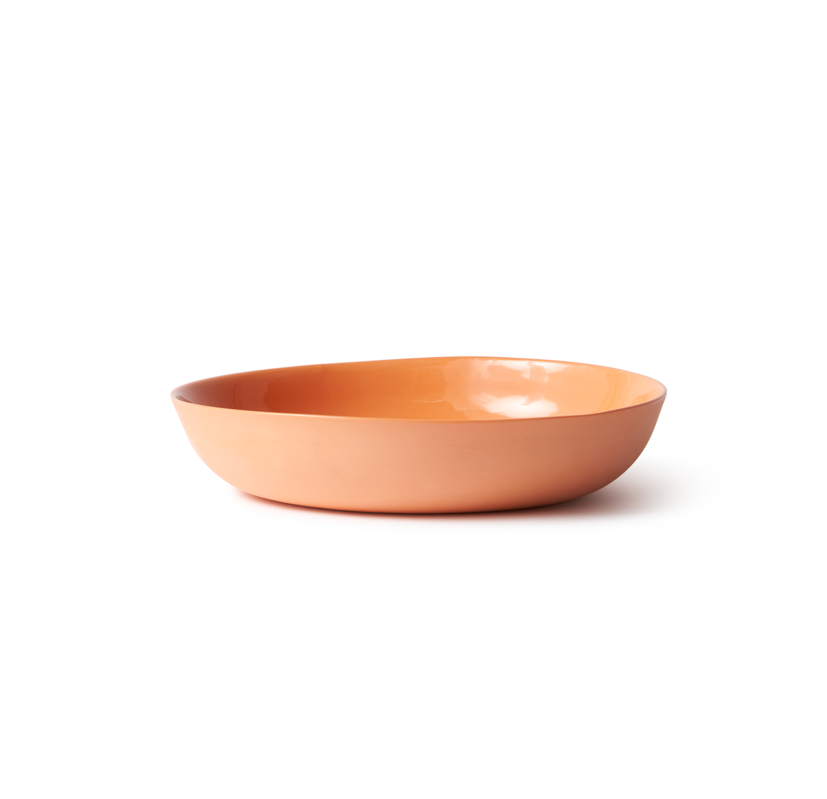 PEBBLE BOWL MEDIUM in Orange by Mud Australia