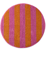 ROUND BATH MAT in Fun Times Stripe from the amazing range of Kip & Co