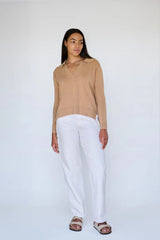 NEP EMMA PULLOVER in Camel from Maxted