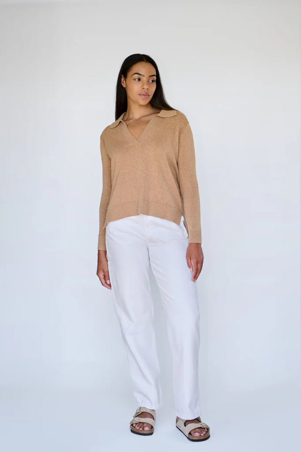 NEP EMMA PULLOVER in Camel from Maxted