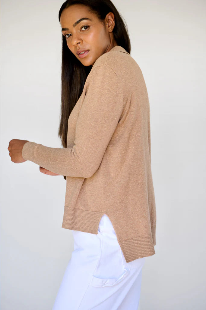 NEP EMMA PULLOVER in Camel from Maxted
