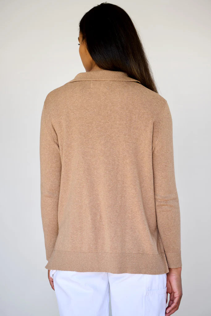 NEP EMMA PULLOVER in Camel from Maxted