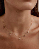 By Charlotte CELESTIAL SKIES CHARM CHOCKER in 18k Gold Vermeil