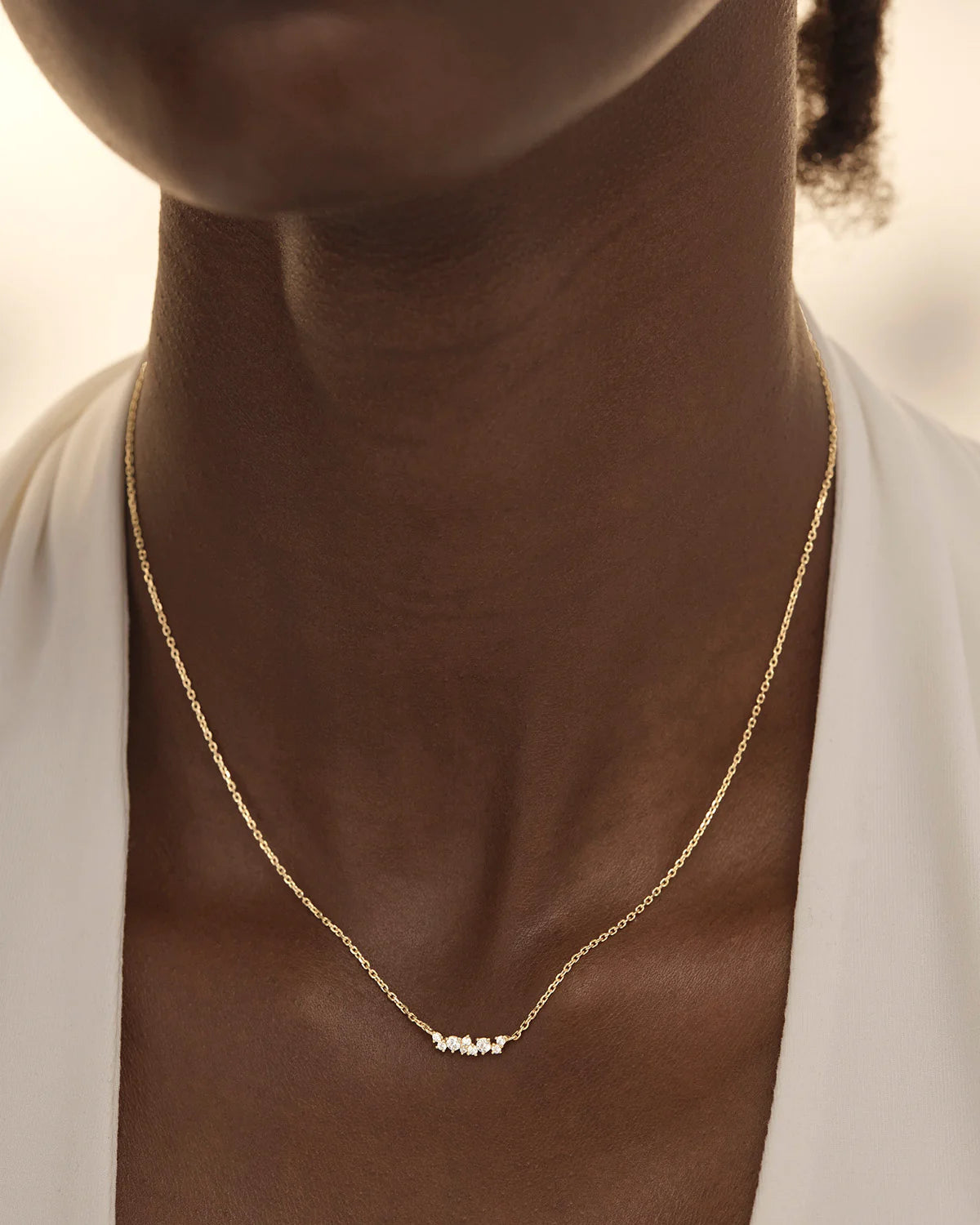 By Charlotte CRYSTAL DUST NECKLACE in 18k Gold Vermeil