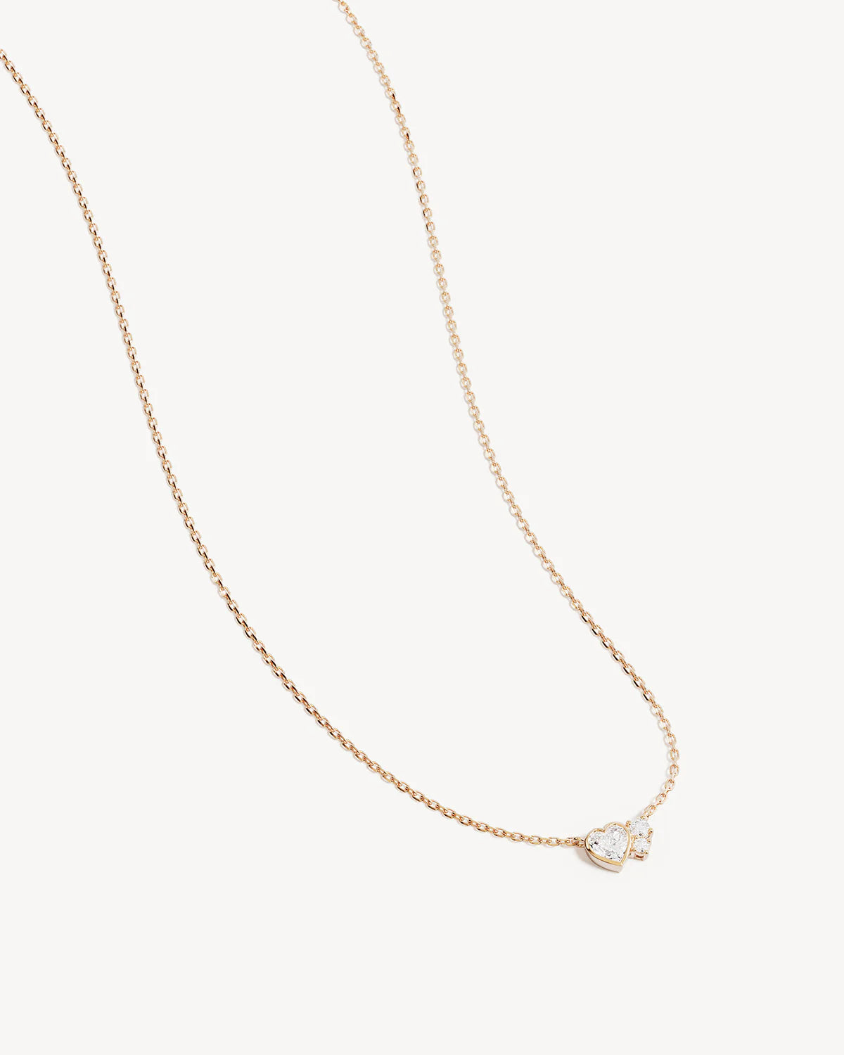 By Charlotte Dream Lover Heart Necklace 18K Gold Vermeil
