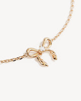 By Charlotte Forever More Bow Bracelet in 18K Gold Vermeil