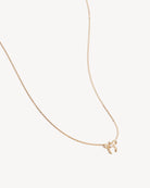 By Charlotte Forever More Bow Necklace in 18K Gold Vermeil