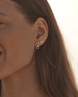 By Charlotte Forever More Bow Stud Earrings in 18K Gold Vermeil