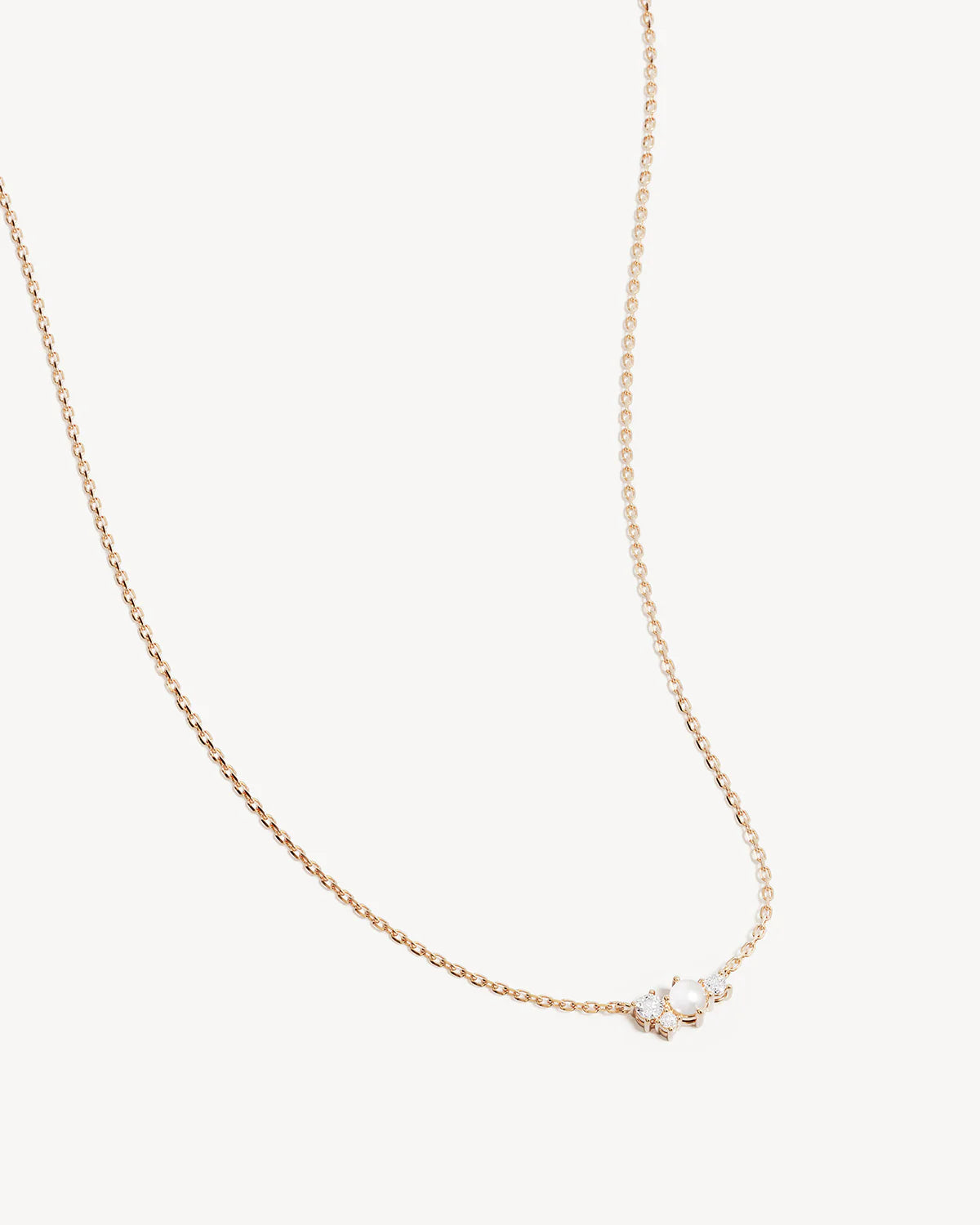 By Charlotte Love in Stillness Pearl Necklace 18K Gold Vermeil