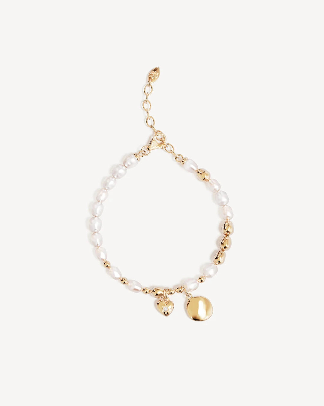 By Charlotte LOVE UNBOUND PEARL BRACELET in 18k Gold Vermeil