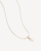 By Charlotte LOVE WITH GRACE LAB-GROWN DIAMOND PEARL NECKLACE in 18k Gold Vermeil