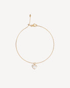 By Charlotte LOVE YOU MORE BRACELET in 18k Gold Vermeil