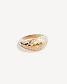 By Charlotte MY MOON AND STARS RING in 18k Gold Vermeil