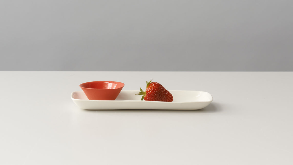 STRIP PLATTER in Steel by Mud Australia