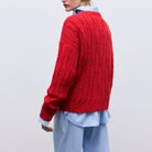 BLUEBELL JUMPER in Tulip Red by The New Society