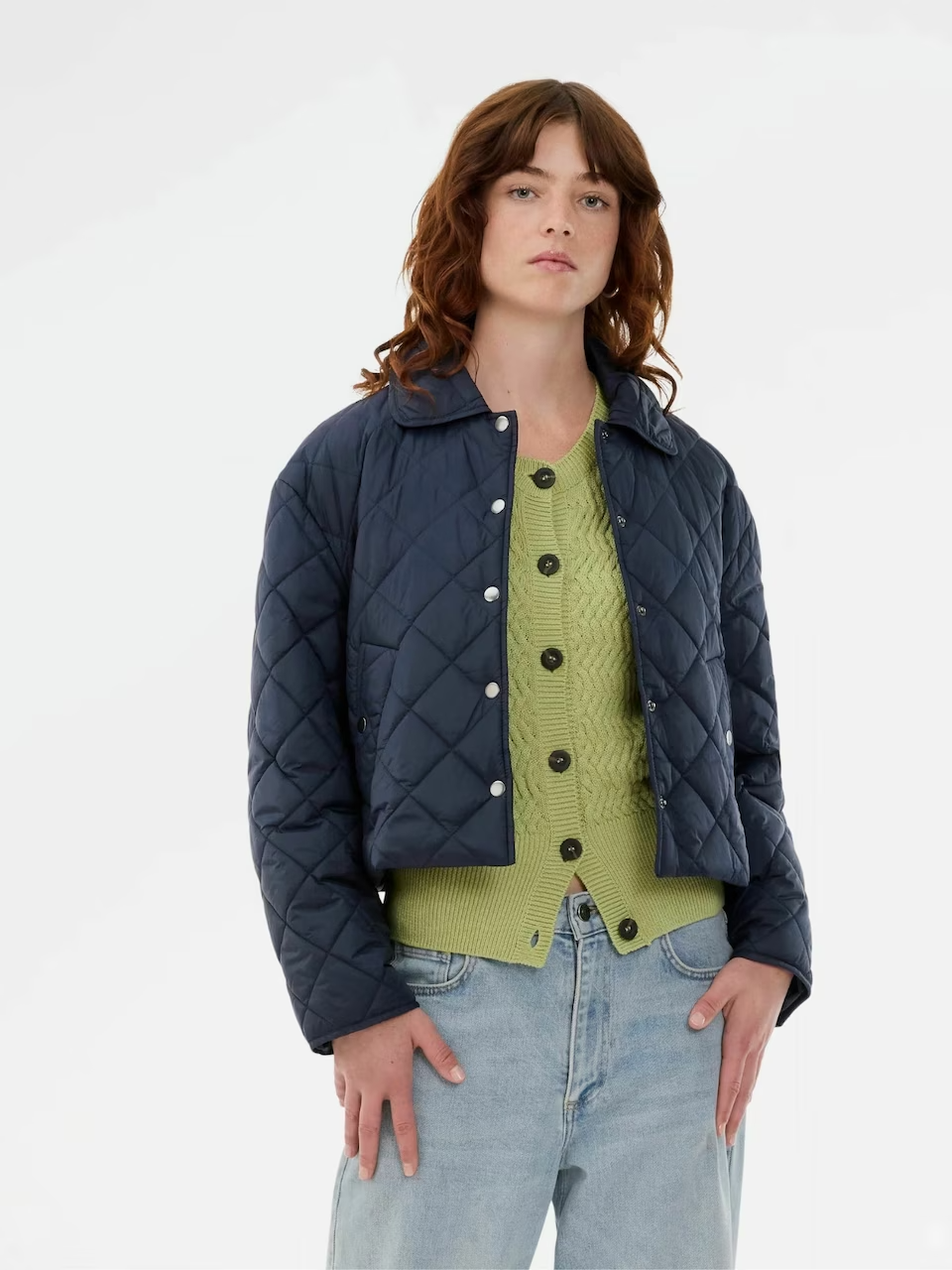 UFFEMD JACKET in Navy by Modstrom