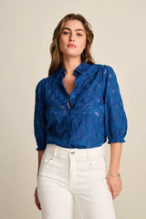 POM BLOUSE in Ink Blue from POM Amsterdam