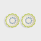 FOLK BOWL LARGE BLUE in Set of 2 by &Klevering