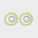 FOLK BOWL LARGE BLUE in Set of 2 by &Klevering