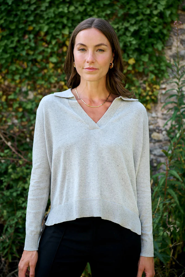 NEP EMMA PULLOVER in Shell Grey from Maxted
