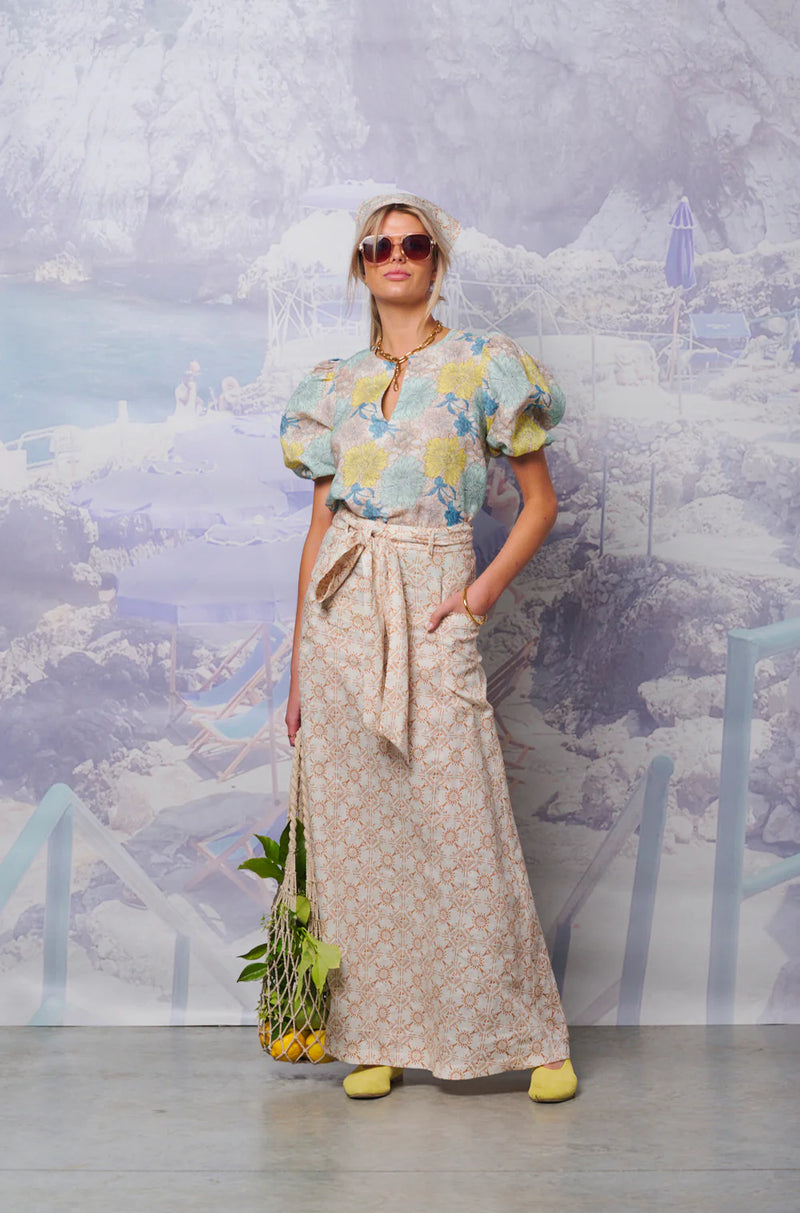 LA CERAMICA TOP in SKIRT in Creama from Le Strip