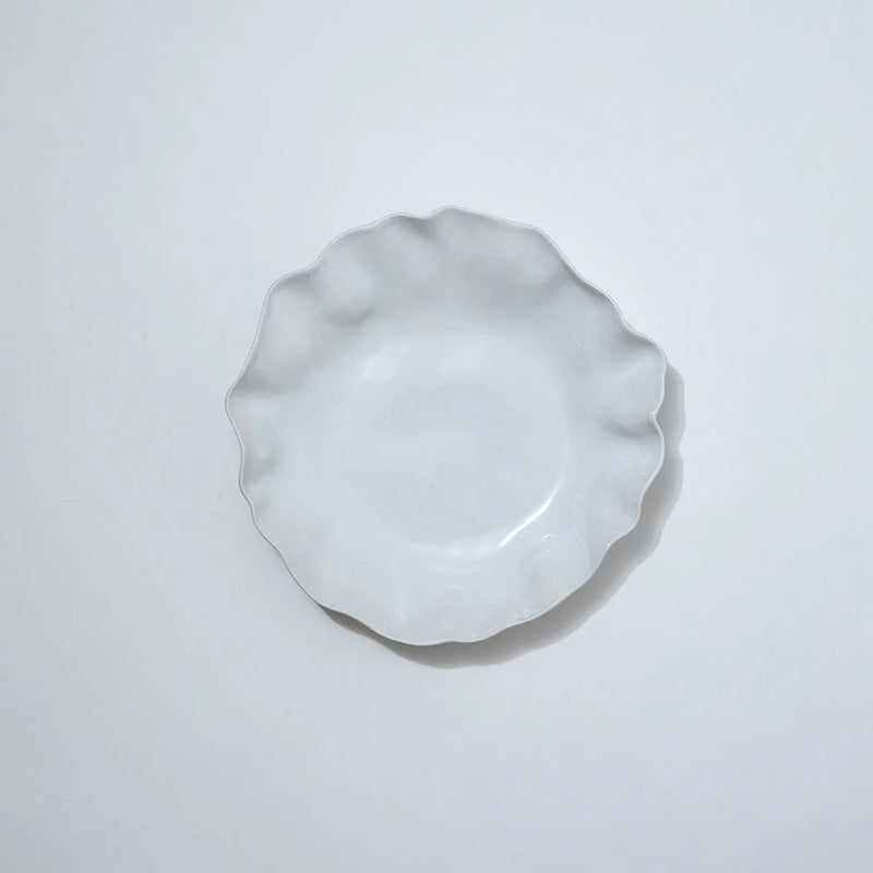 RUFFLE ROUND PLATTER XL | Snow White