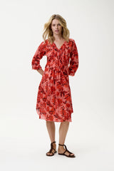 MIDDY POPPY in Ibiza Coral Cotton from Oneseason