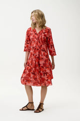 MIDDY POPPY in Ibiza Coral Cotton from Oneseason
