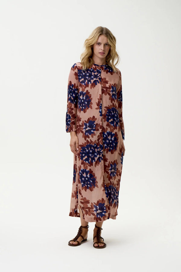 INDIA DRESS in Menorca Indigo Viscose from Oneseason