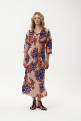 LONG POPPY DRESS in Menorca Indigo Cotton from Oneseason