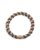KKNEKKI ORIGINAL HAIR TIES in Mole Beige Glitter by KKNEKKI