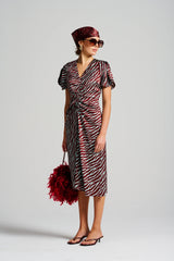 L'HOTEL PARTICULIER DRESS | Burgundy + Mint
