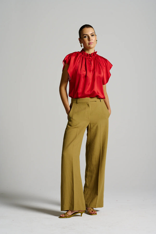 LE COCKTAIL TOP | Rouge *PRE ORDER*