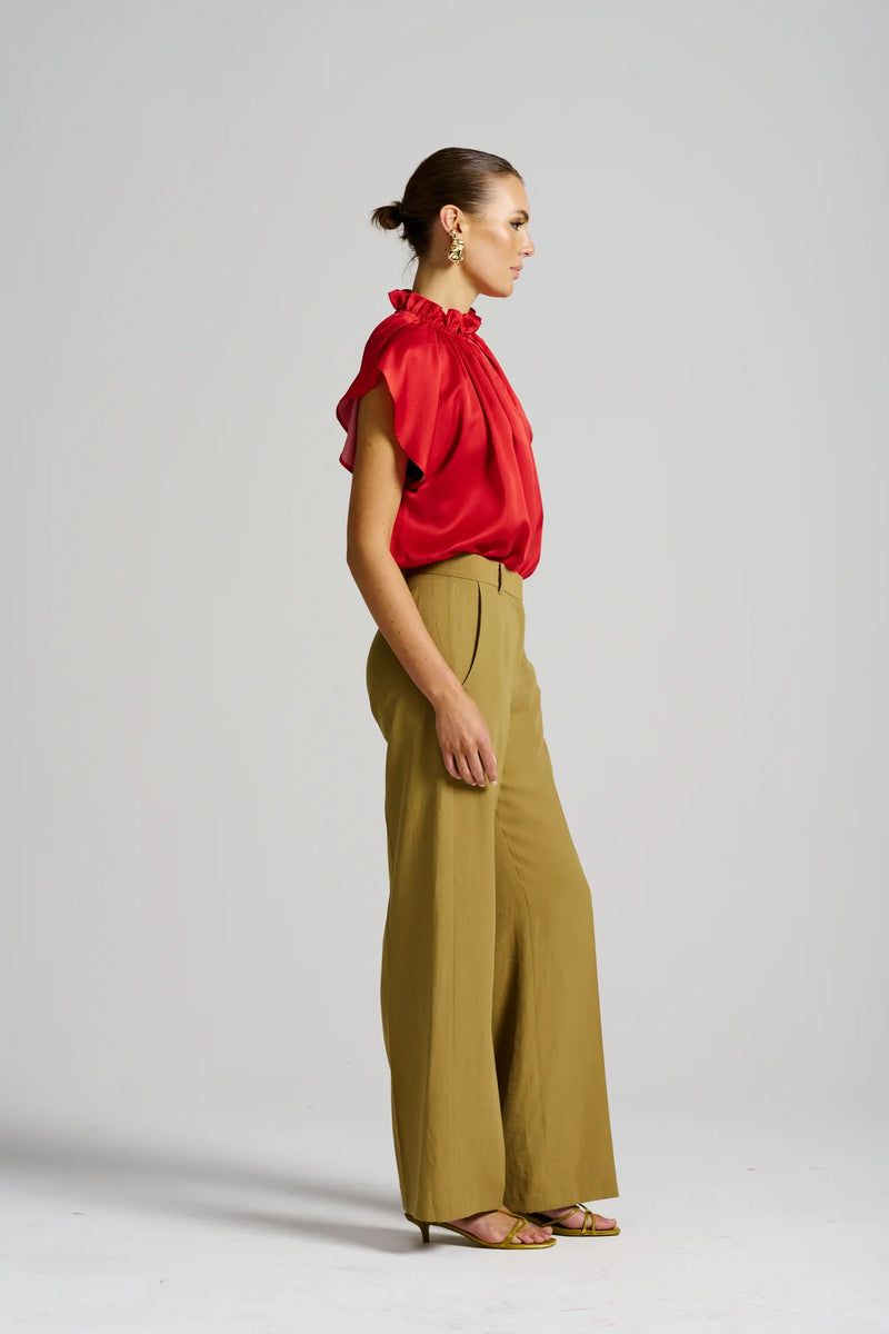 LE COCKTAIL TOP | Rouge *PRE ORDER*