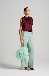 LE COCKTAIL TOP | Burgundy *PRE ORDER*