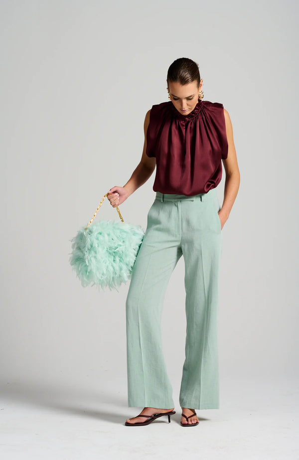 LE COCKTAIL TOP | Burgundy *PRE ORDER*