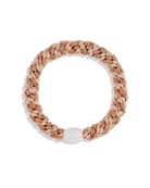 KKNEKKI ORIGINAL HAIR TIES in Rose Gold Glitter Powder Stripe by KKNEKKI
