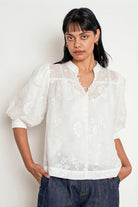 POISE TOP in Porcelain from Zoe Kratzmann