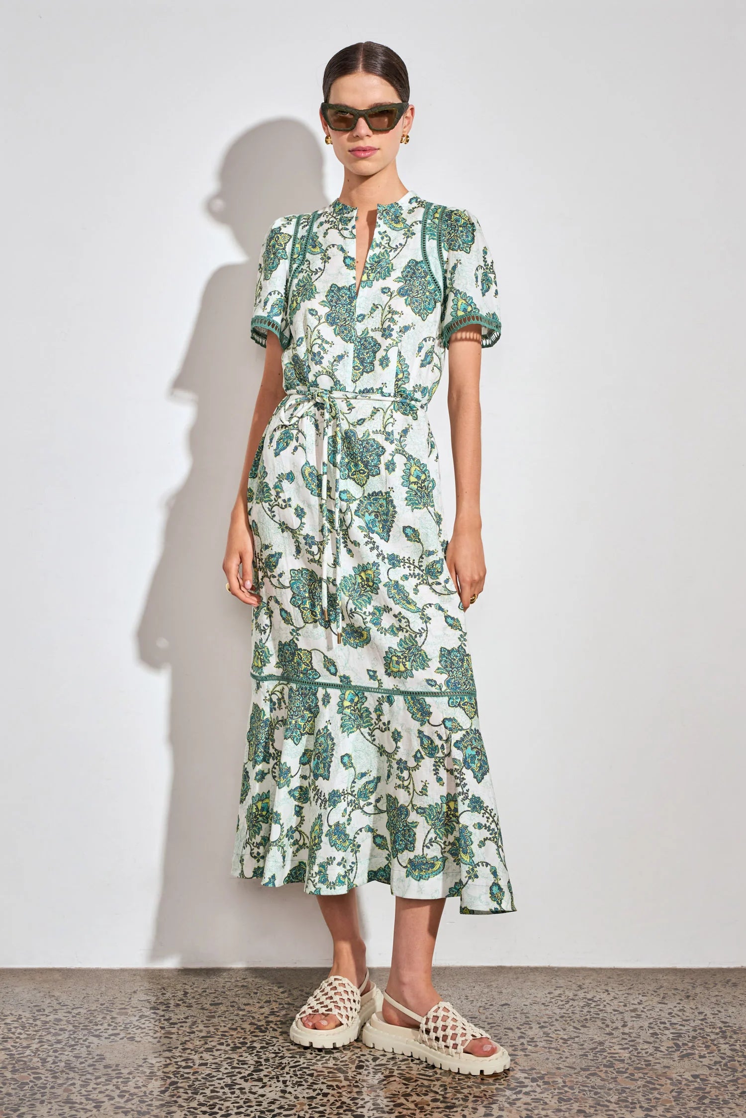 POEM DRESS in Garden Paisley by Zoe Kratzmann