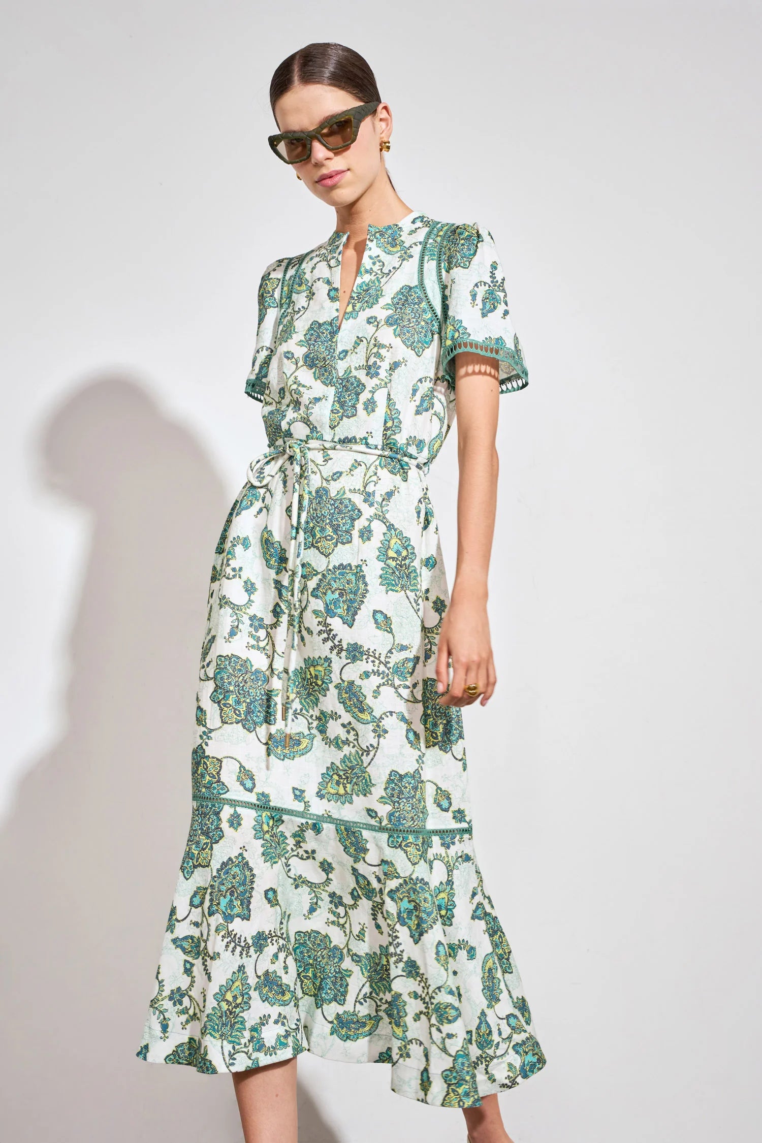 POEM DRESS in Garden Paisley by Zoe Kratzmann