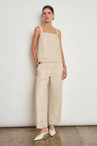 DIRECT PANT in Ecru from Zoe Kratzmann