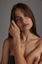 REIGN BRACELET in Gold by ToniMay