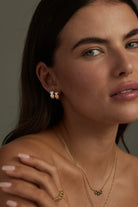 ETOILE HOOPS in Gold by ToniMay