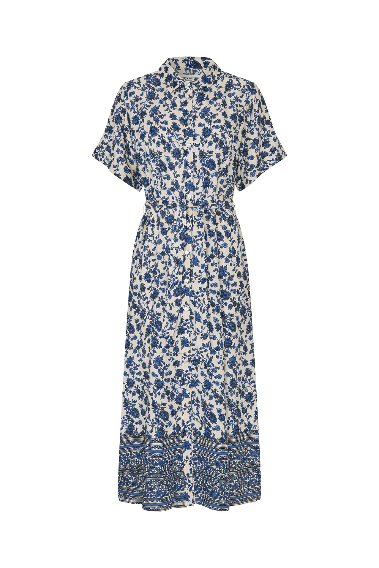 BLAKE MIDI DRESS in Blue by Lollys Laundry