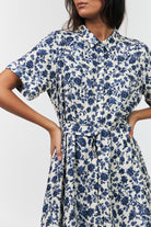 BLAKE MIDI DRESS in Blue by Lollys Laundry