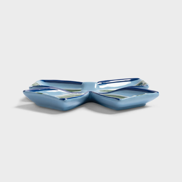 RIBBON PLATE | Blue