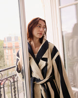 HOMMEY ROBE | Vanilla Bean Stripes