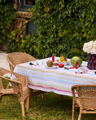 LINEN TABLECLOTH RECTANGLE in Bellissimo Stripe from the amazing range of Kip & Co products