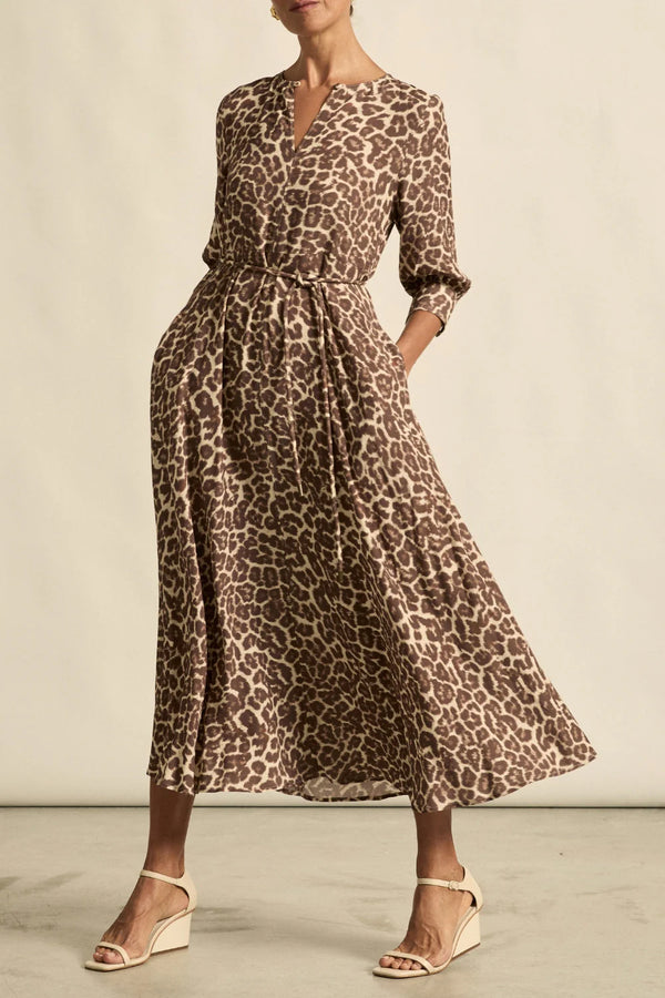 SCENE DRESS in Ocelot from Zoe Kratzmann