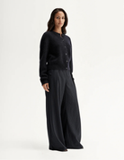 ABIGAIL KNIT CARDIGAN | Midnight Navy - Darling & Domain